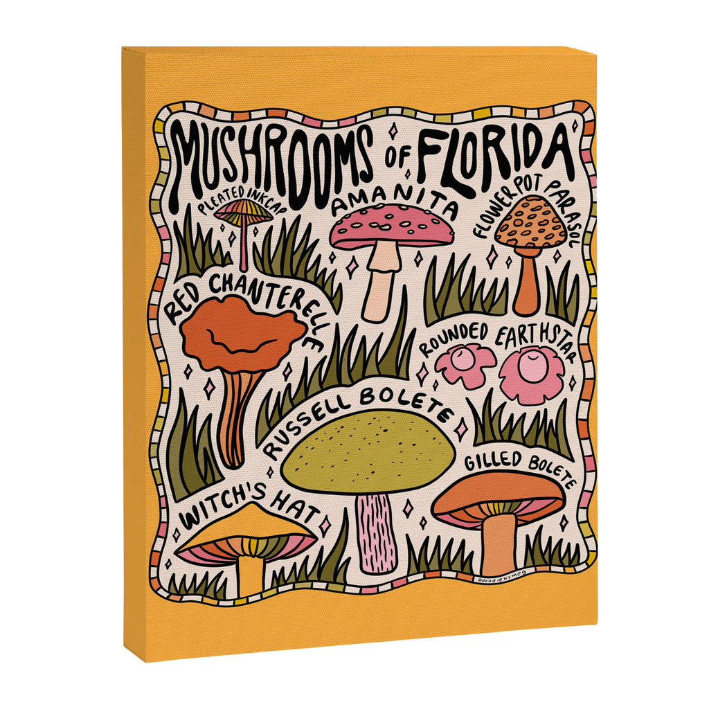 Mushrooms of Florida Canvas Print Gallery Image 8