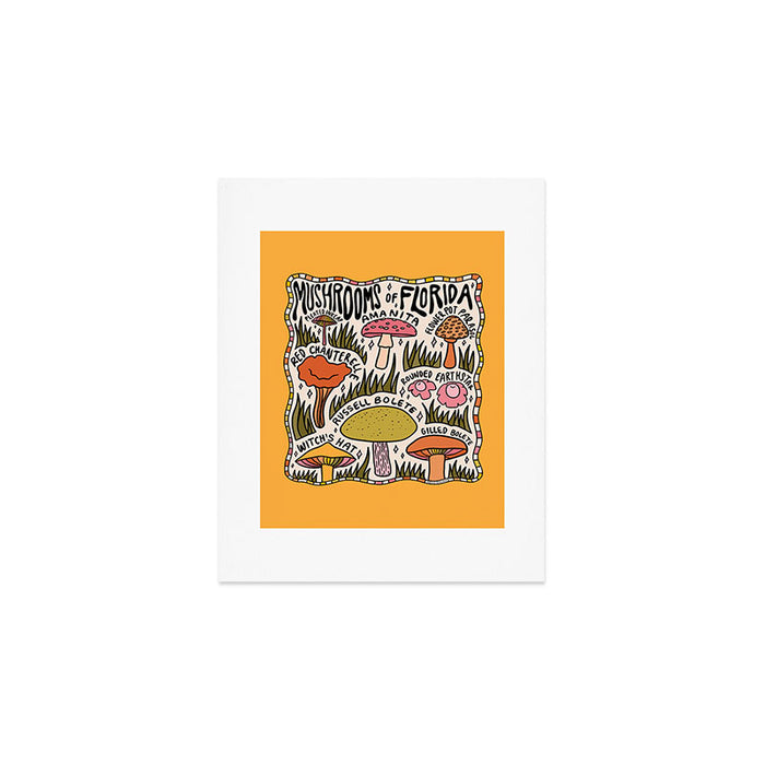 Mushrooms of Florida Art Print Gallery Image 1