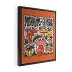 Mushrooms of Georgia Framed Canvas Print Gallery Image 2