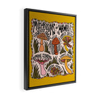 Mushrooms of Hawaii Framed Canvas Print Gallery Image 2