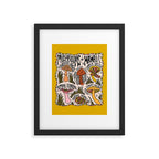 Mushrooms of Hawaii Framed Art Print Gallery Image 6