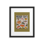 Mushrooms of Idaho Framed Art Print Gallery Image 6