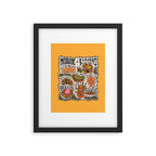 Mushrooms of Kansas Framed Art Print Gallery Image 6