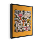 Mushrooms of Louisiana Framed Canvas Print Gallery Image 2
