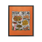 Mushrooms of Maryland Framed Canvas Print Gallery Image 8