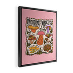 Mushrooms of Minnesota Framed Canvas Print Gallery Image 2