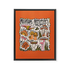 Mushrooms of Mississippi Framed Canvas Print Gallery Image 8