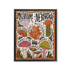 Mushrooms of Nebraska Framed Canvas Print Gallery Image 8