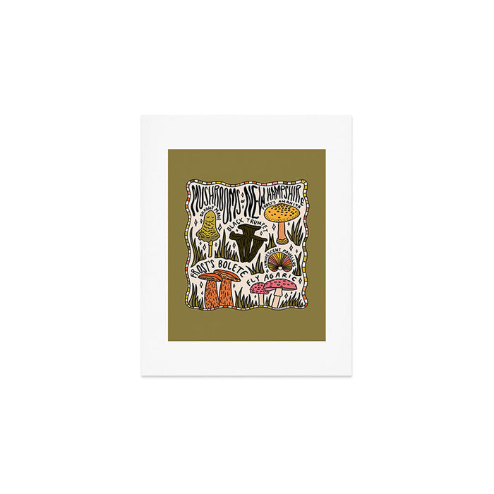 Mushrooms of New Hampshire Art Print Gallery Image 1