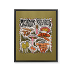 Mushrooms of North Dakota Framed Canvas Print Gallery Image 8