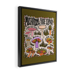 Mushrooms of Rhode Island Framed Canvas Print Gallery Image 2
