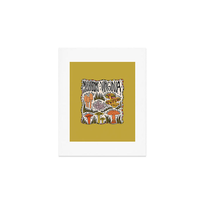 Mushrooms of Virginia Art Print Gallery Image 1