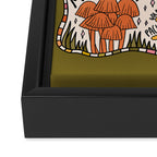 Mushrooms of Washington Framed Canvas Print Gallery Image 3