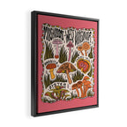 Mushrooms of West Virginia Framed Canvas Print Gallery Image 2
