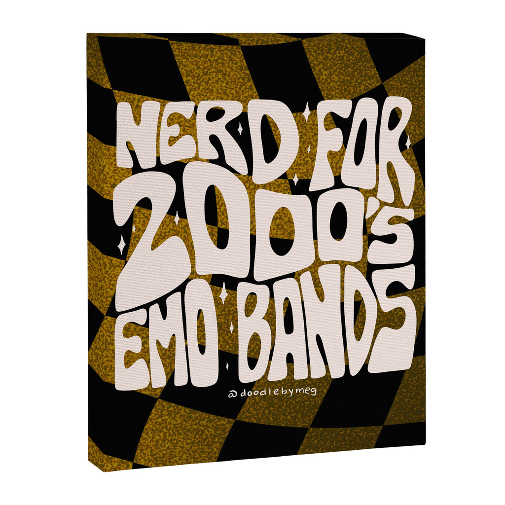 Nerd for the 2000's Emo Bands Canvas Print Gallery Image 8