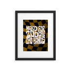 Nerd for the 2000's Emo Bands Framed Art Print Gallery Image 6