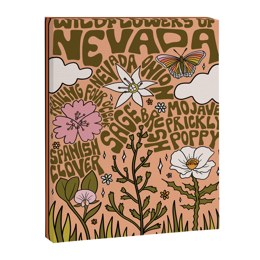 Nevada Wildflowers Canvas Print Gallery Image 8