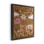 Nevada Wildflowers Framed Canvas Print Gallery Image 2