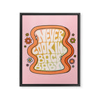 Never Looking Back Framed Canvas Print Gallery Image 8