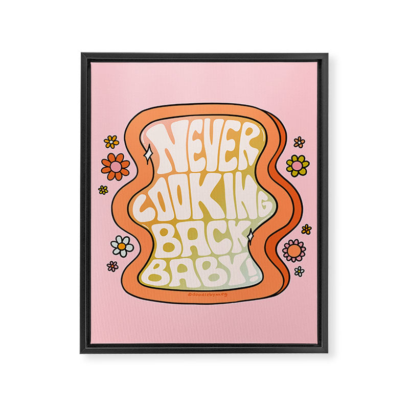 Never Looking Back Framed Canvas Print Gallery Image 8