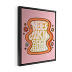 Never Looking Back Framed Canvas Print Gallery Image 2