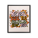 Never Lose the Child In You Framed Canvas Print Gallery Image 8