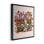 Never Lose the Child In You Framed Canvas Print Gallery Image 2