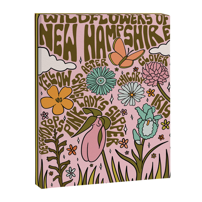 New Hampshire Wildflowers Canvas Print Gallery Image 1