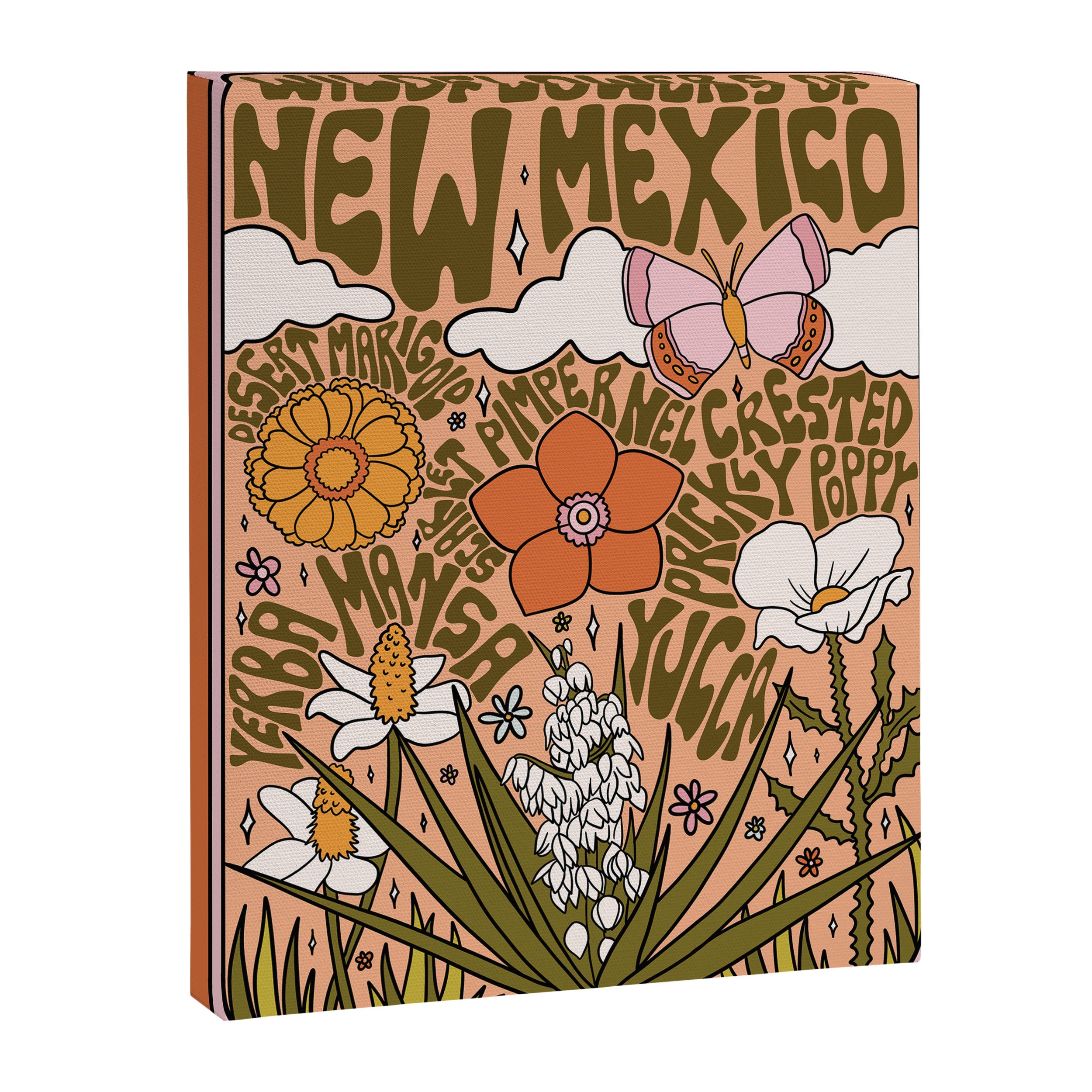 New Mexico Wildflower Canvas Print Gallery Image 8