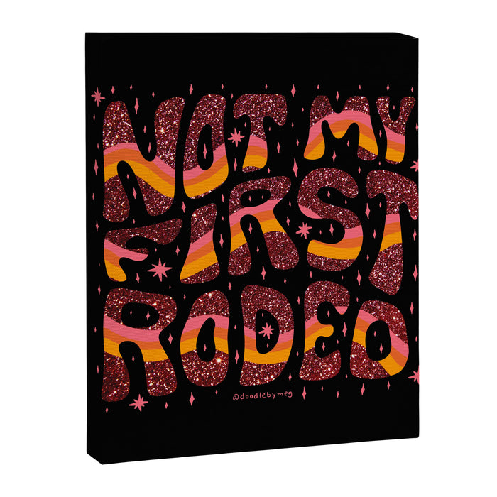 Not My First Rodeo Canvas Print Gallery Image 1