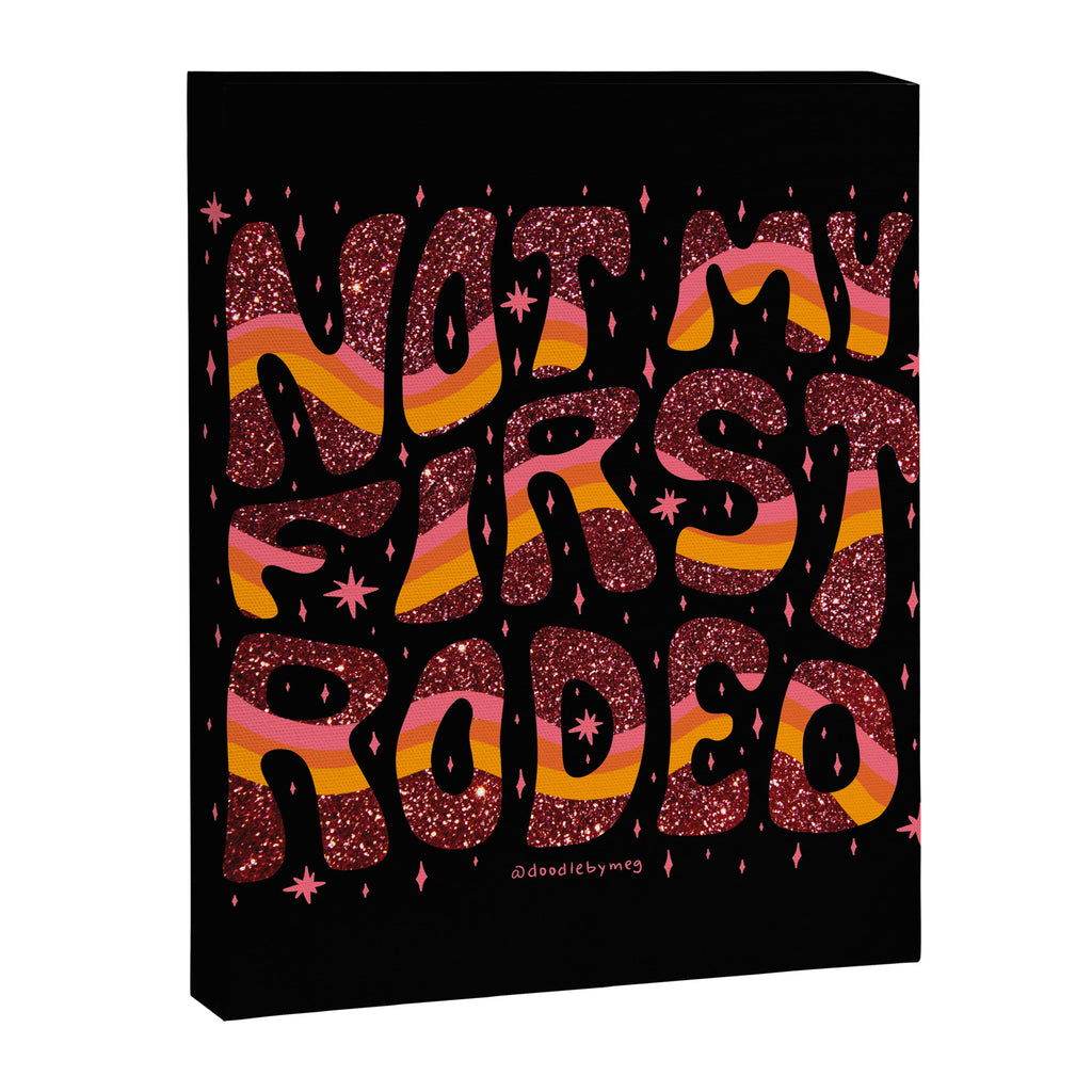 Not My First Rodeo Canvas Print Gallery Image 8