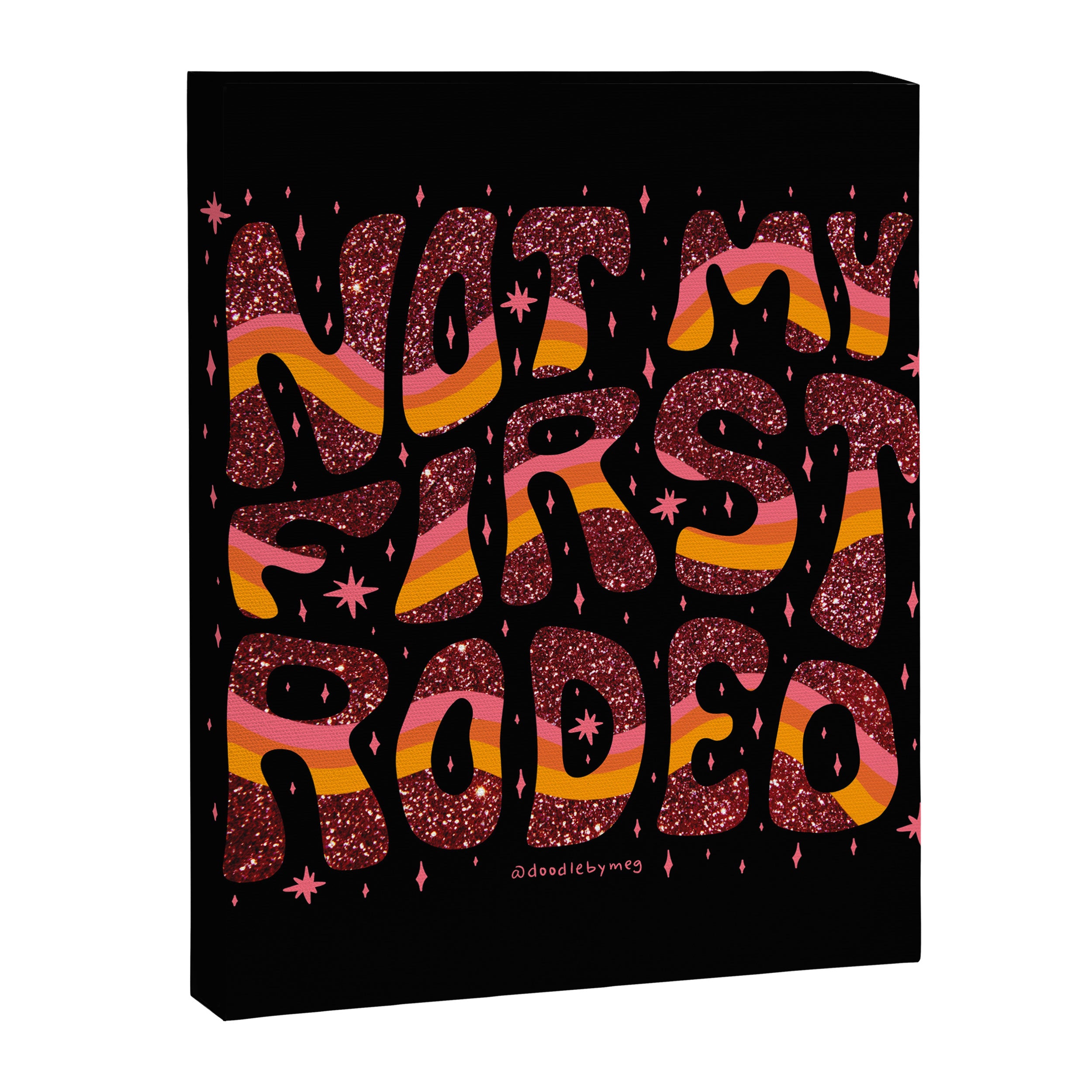 Not My First Rodeo Canvas Print Gallery Image 8