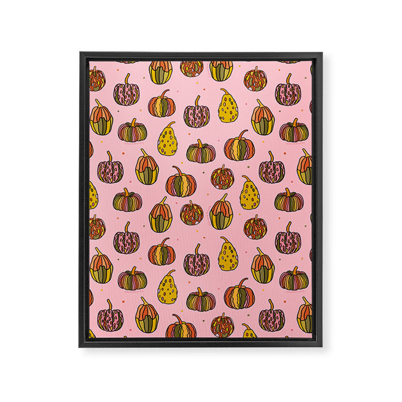 Oh My Gourd Print Framed Canvas Print Gallery Image 8