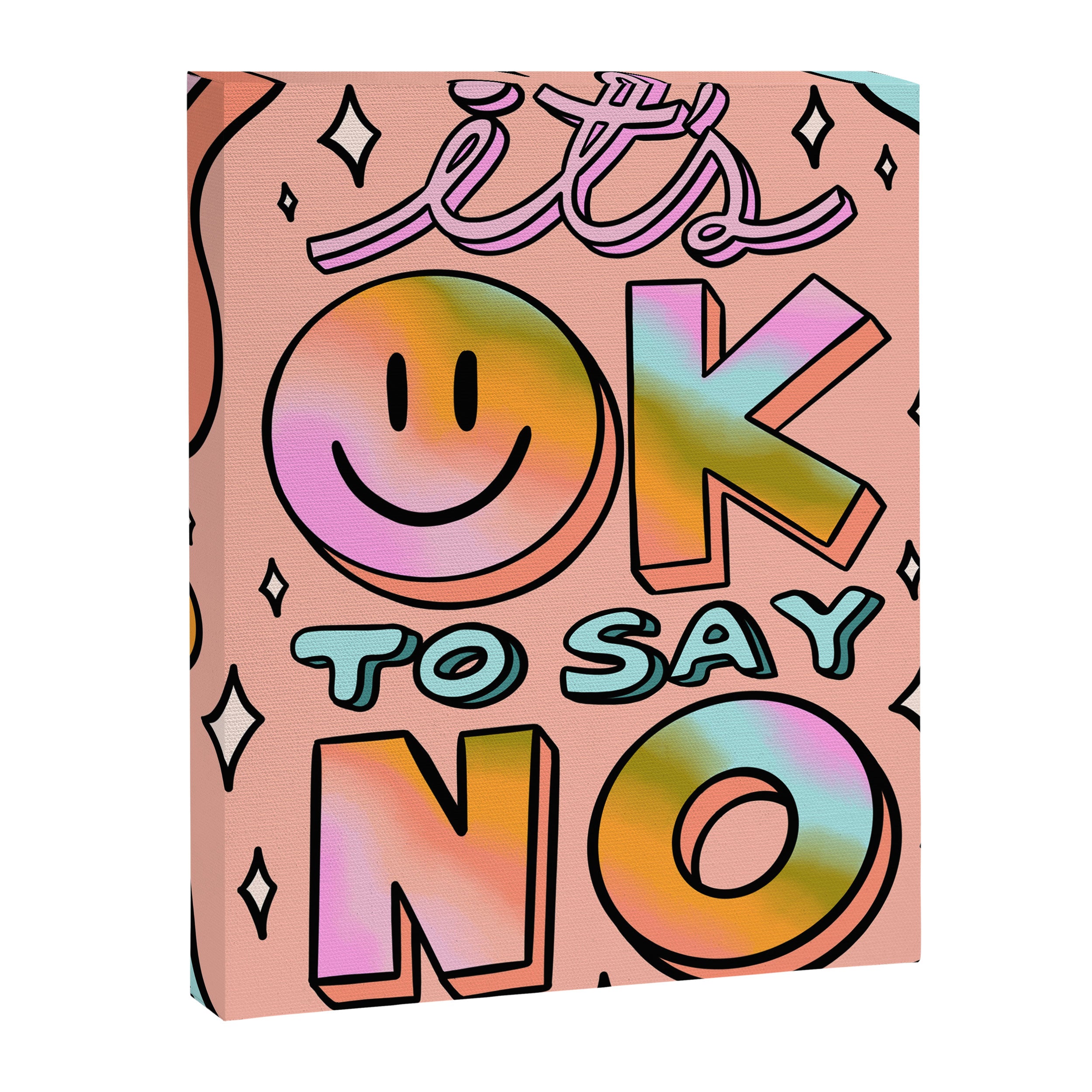 Ok to Say No Canvas Print Gallery Image 8