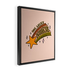 One Lucky Aquarius Framed Canvas Print Gallery Image 2