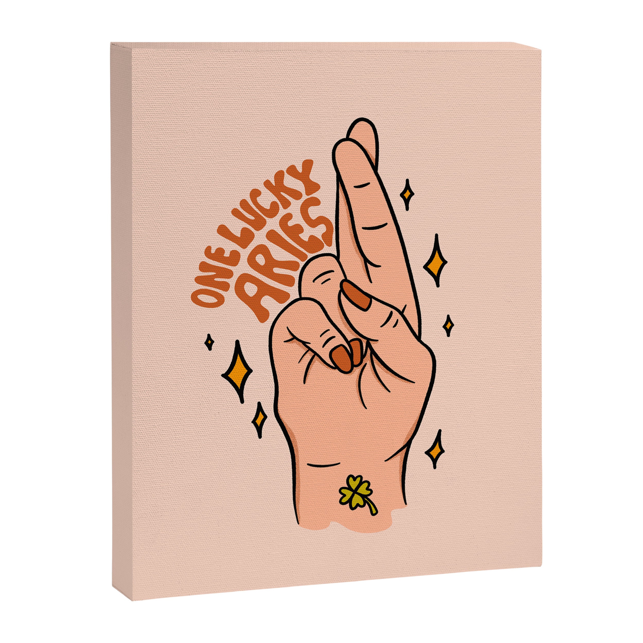 One Lucky Aries Canvas Print Gallery Image 8