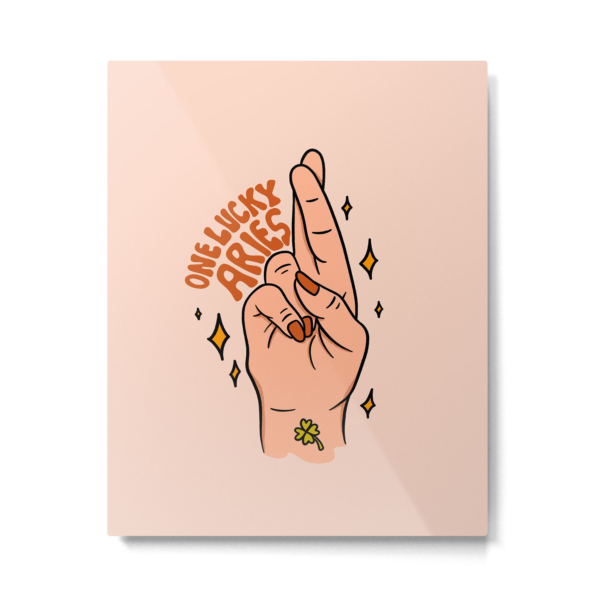 One Lucky Aries Metal Print Gallery Image 6
