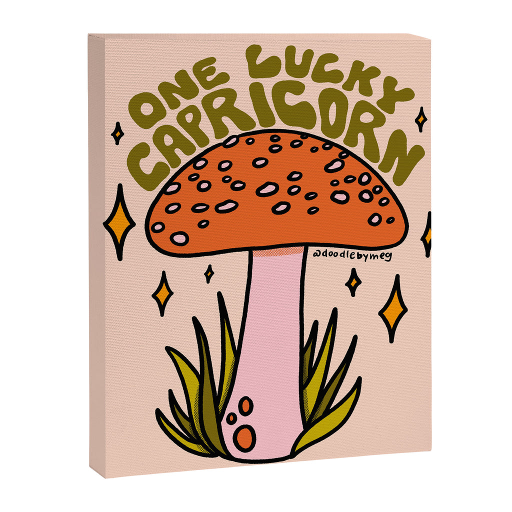 One Lucky Capricorn Canvas Print Gallery Image 8