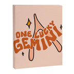One Lucky Gemini Canvas Print Gallery Image 8