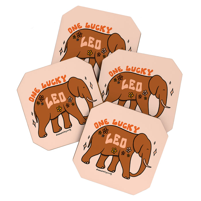 One Lucky Leo Coaster Gallery Image 1
