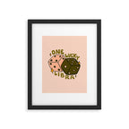 One Lucky Libra Framed Art Print Gallery Image 6