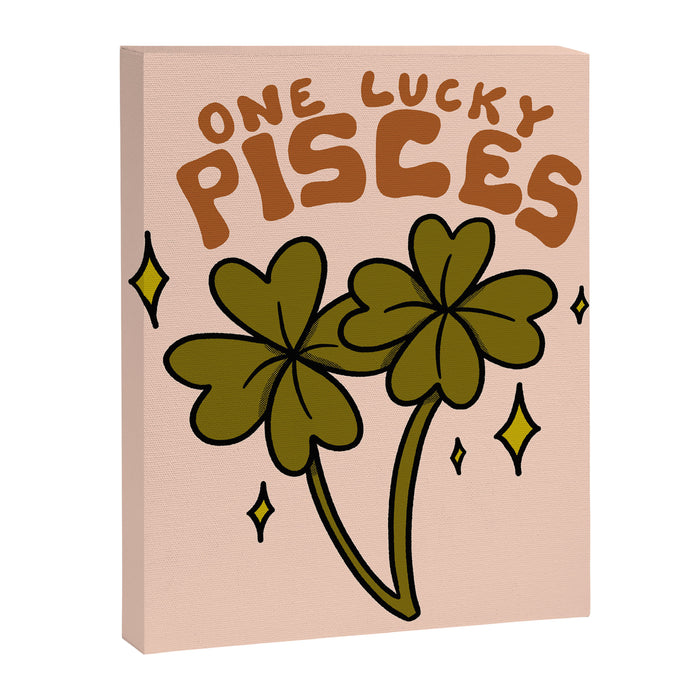 One Lucky Pisces Canvas Print Gallery Image 1