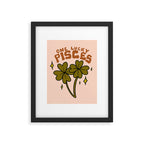 One Lucky Pisces Framed Art Print Gallery Image 6