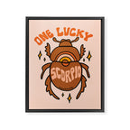 One Lucky Scorpio Framed Canvas Print Gallery Image 8
