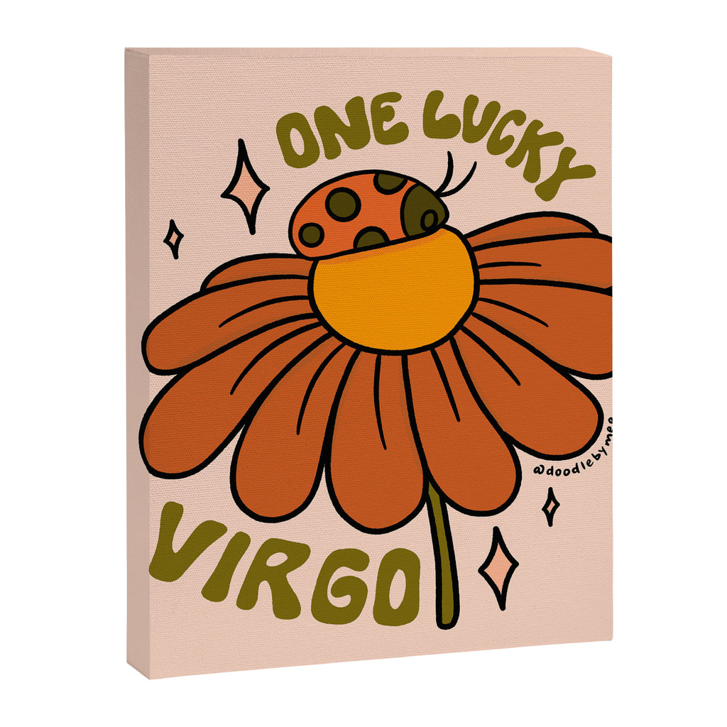 One Lucky Virgo Canvas Print Gallery Image 8