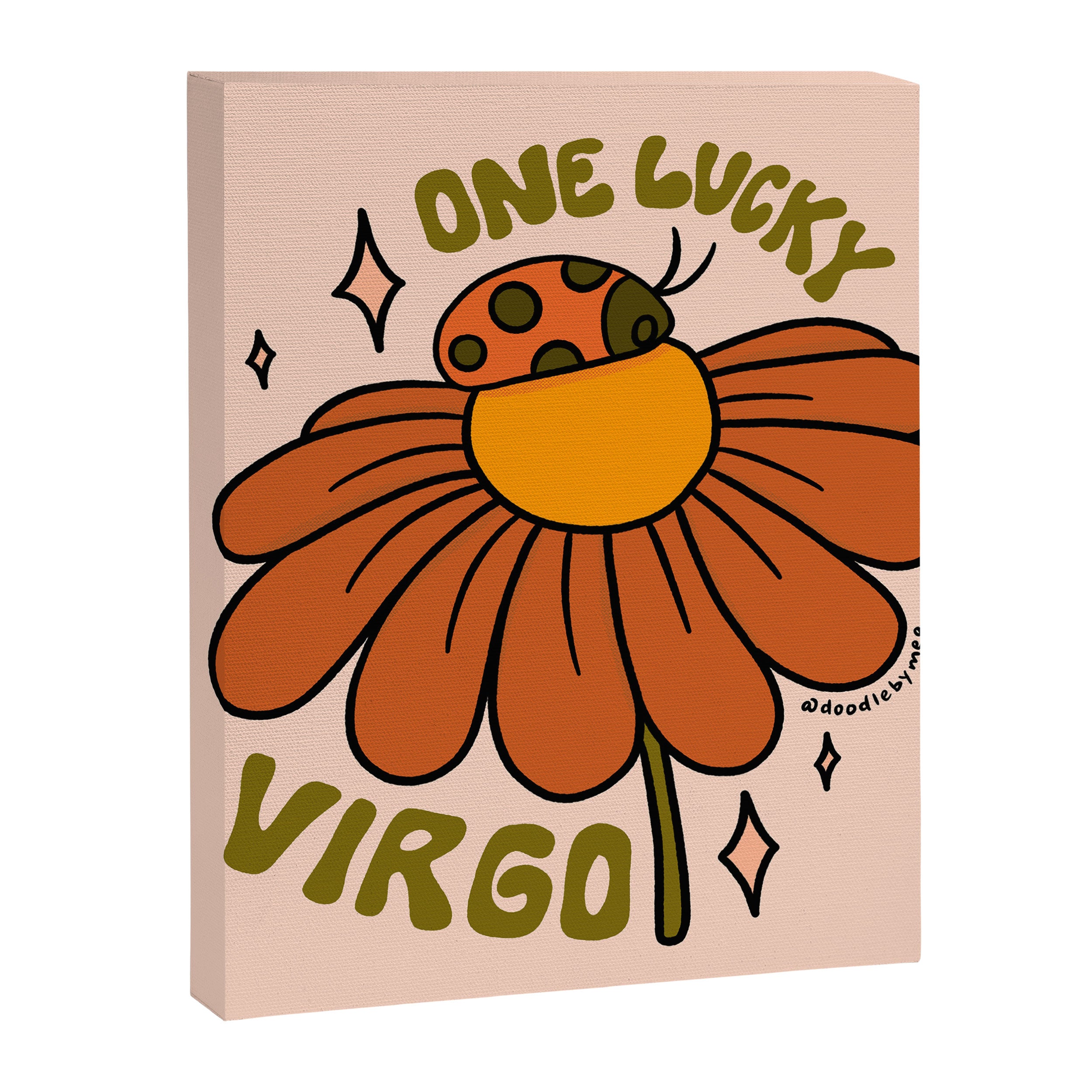 One Lucky Virgo Canvas Print Gallery Image 8