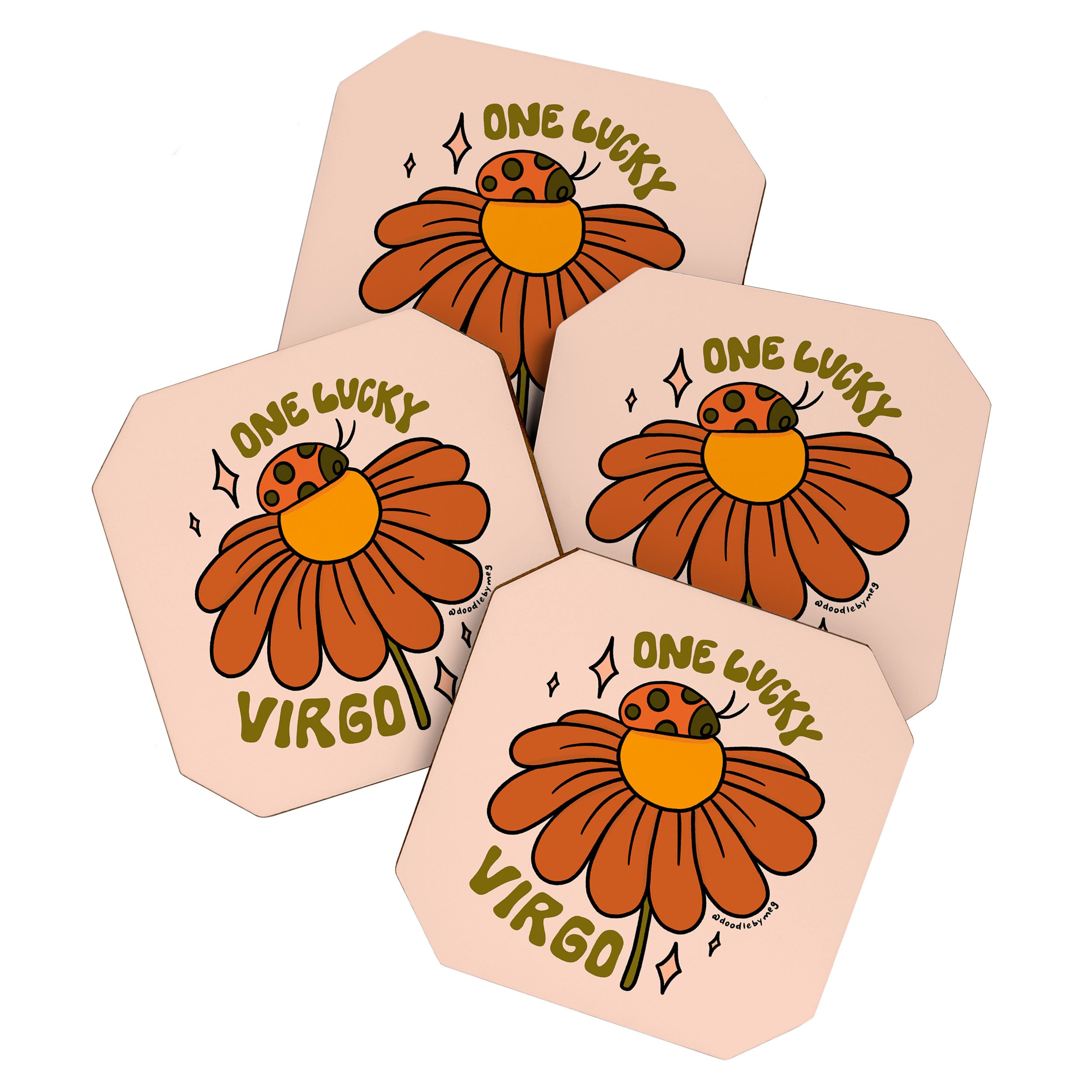 One Lucky Virgo Coaster Gallery Image 1
