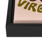 One Lucky Virgo Framed Canvas Print Gallery Image 3