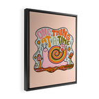 One Thing at a Time Framed Canvas Print Gallery Image 2