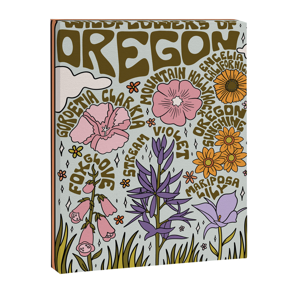 Oregon Wildflowers Canvas Print Gallery Image 8